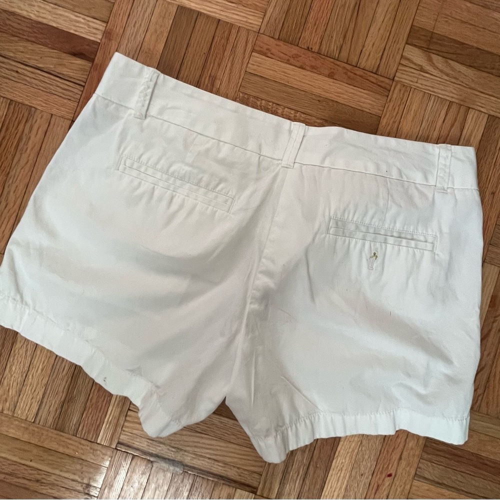 J.Crew Chino White Women’s Shorts Sz 2 - Picture 2 of 9